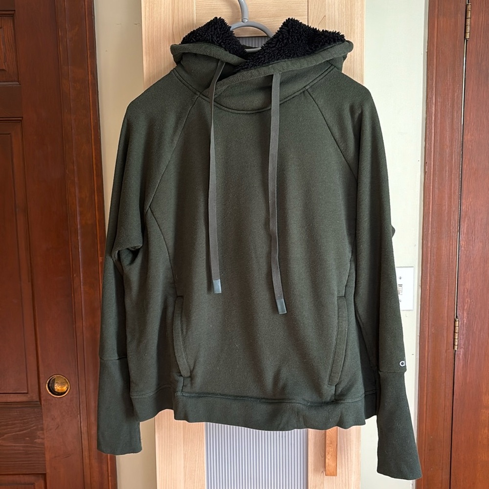 Fleece lined hoodie
